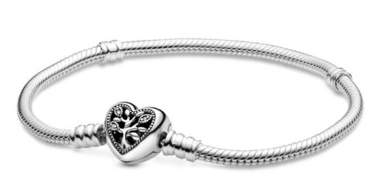 Bransoletka Pandora Family Tree Heart 598827C01-19 cm