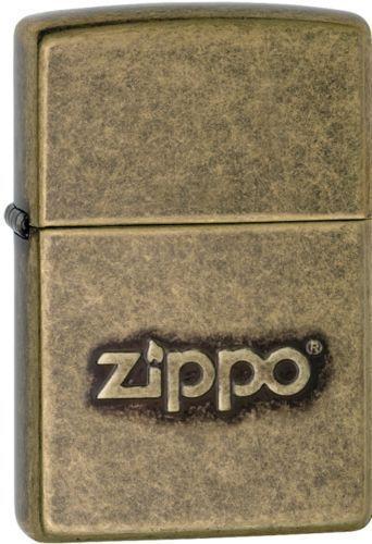 Zapalniczka Zippo Antique Brass Zippo Logo 28994