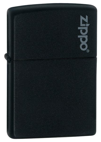 Zapalniczka Zippo Black Matte w/Zippo Logo 26092