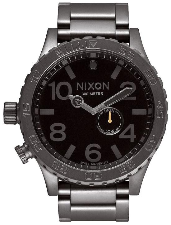 Zegarek Nixon 51-30 Tide All Gunmetal Black A057 680