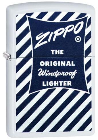 Zapalniczka Zippo Blue White 1958-59 26018