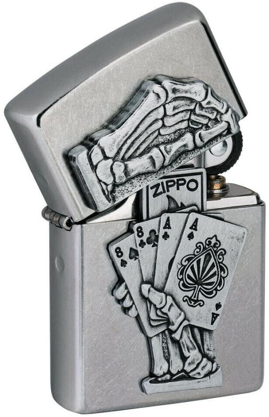 Zapalniczka Zippo Dead Mans Hand Emblem 49536