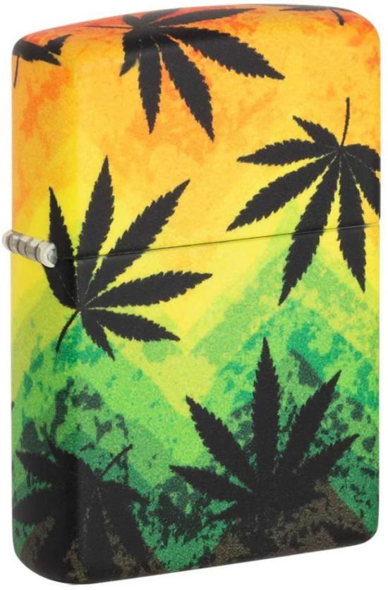 Zapalniczka Zippo Cannabis Floating Leaves 49806