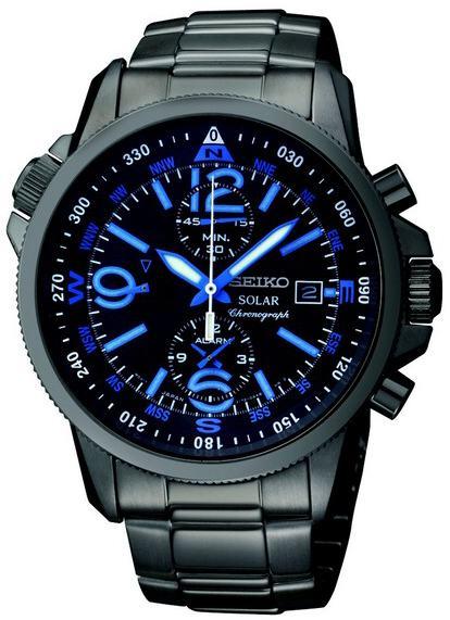 Zegarek Seiko Solar SSC079P1 Chrono