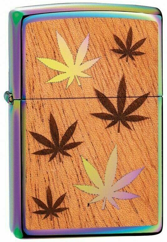 Zapalniczka Zippo Cannabis Leaf Woodchuck 29903
