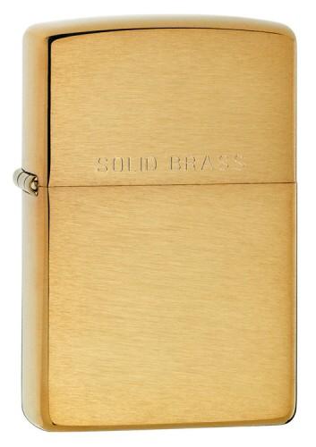 Zapalniczka Zippo Solid Brass Brushed 204