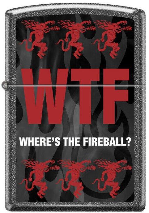 Zapalniczka Zippo Fireball Whiskey WTF 0043
