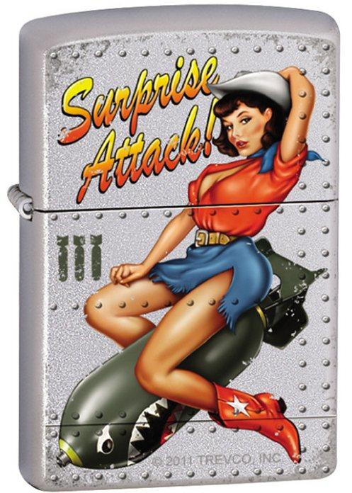 Zapalniczka Zippo Trevco Surprise Attack Pinup Girl 7291