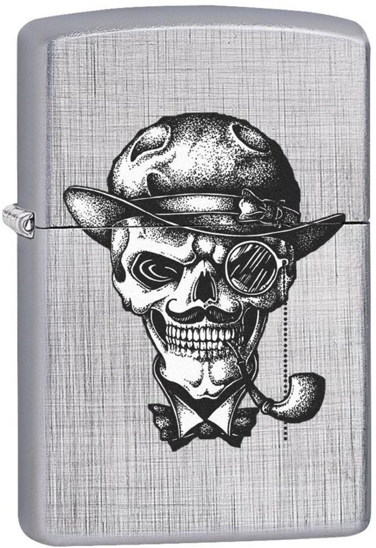 Zapalniczka Zippo Skull Smoking Pipe 3600