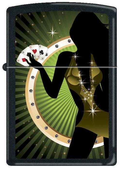 Zapalniczka Zippo Poker Lady 9804