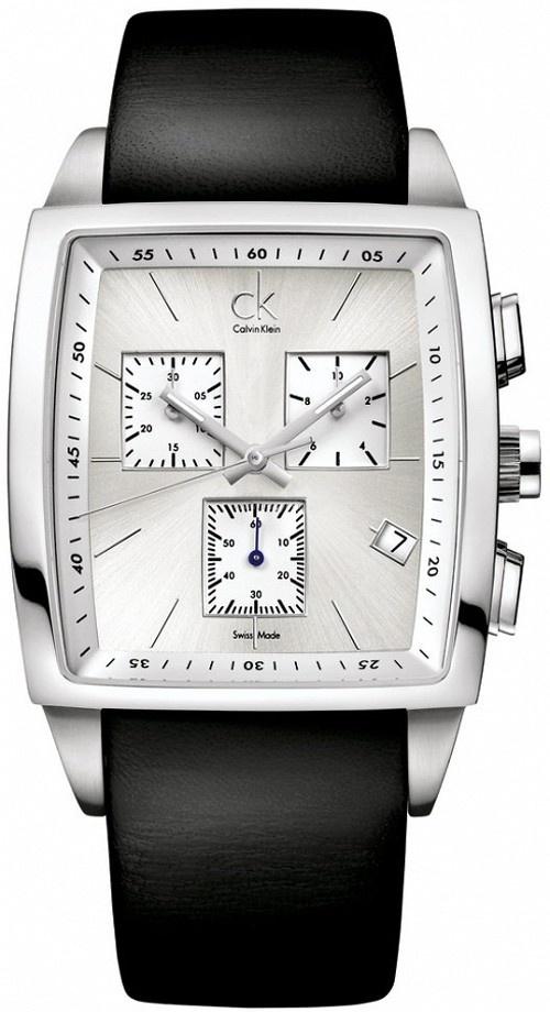 Zegarek Calvin Klein Bold Square Chrono K3047120  