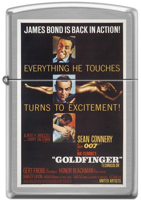 Zapalniczka Zippo 6271 James Bond Goldfinger