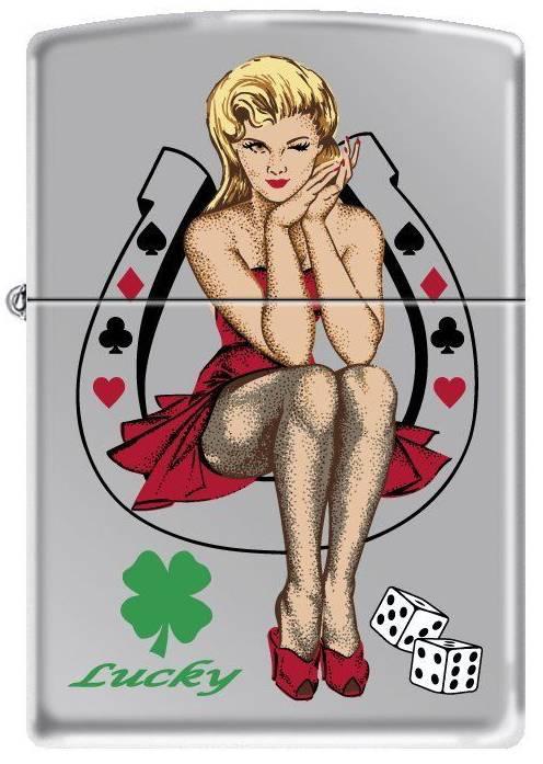 Zapalniczka Zippo Lady Luck Dices 7714