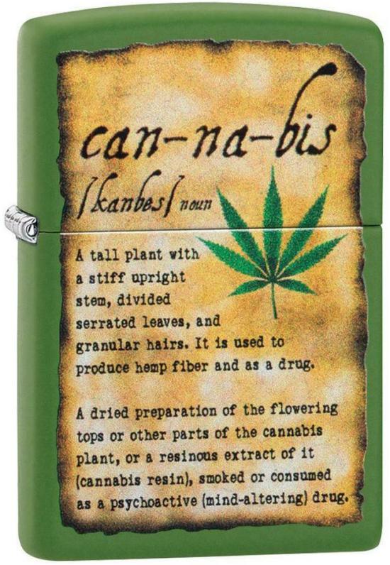 Zapalniczka Zippo Cannabis 49119