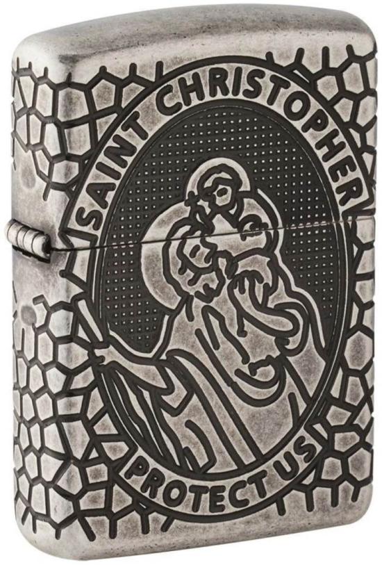 Zapalniczka Zippo St. Christopher Medal Design 49160