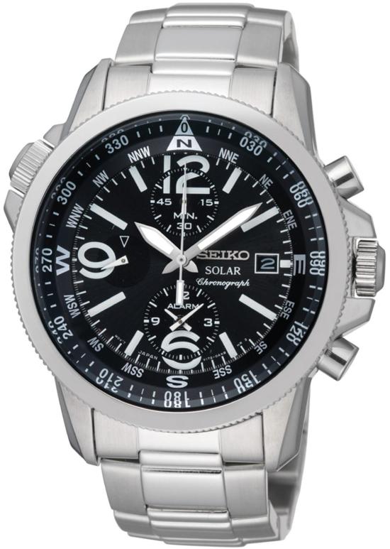 Zegarek Seiko Solar SSC075P1 Chrono