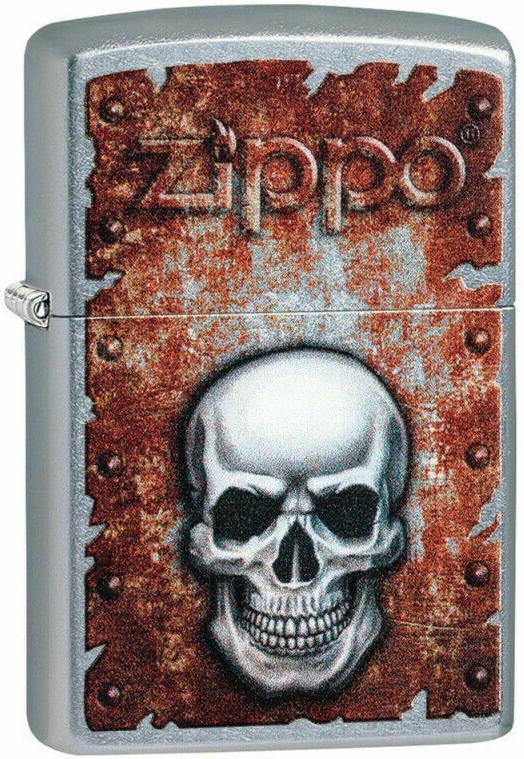 Zapalniczka Zippo Rusted Skull Design 29870