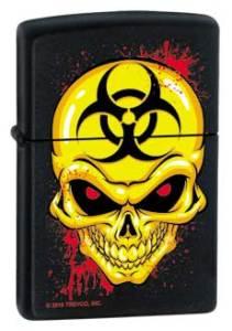 Zapalniczka Zippo Trevco - Biohazard Skull 1728