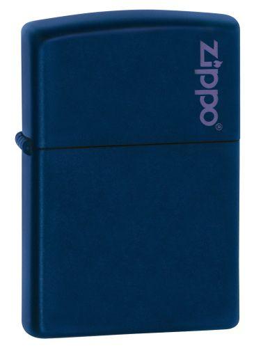 Zapalniczka Zippo Navy Blue Matte Logo Zippo 239ZL