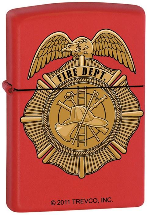 Zapalniczka Zippo Trevco Fire Dept Badge 7284