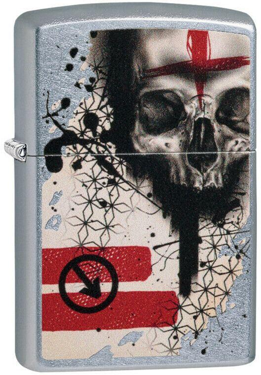 Zapalniczka Zippo Trash Polka Tattoo Skull 29856