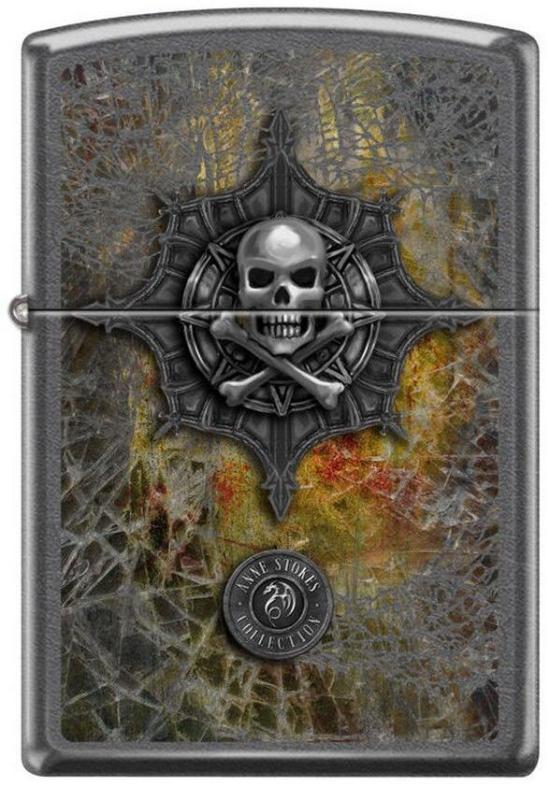 Zapalniczka Zippo 8330 Anne Stokes Skull Crossbones