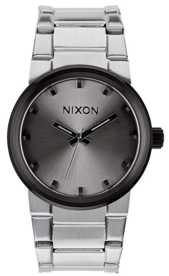 Zegarek Nixon Cannon Silver Gunmetal A160 1762