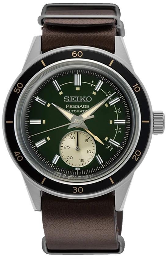 Zegarek Seiko SSA451J1 Presage Automatic Style 60s Power Reserve