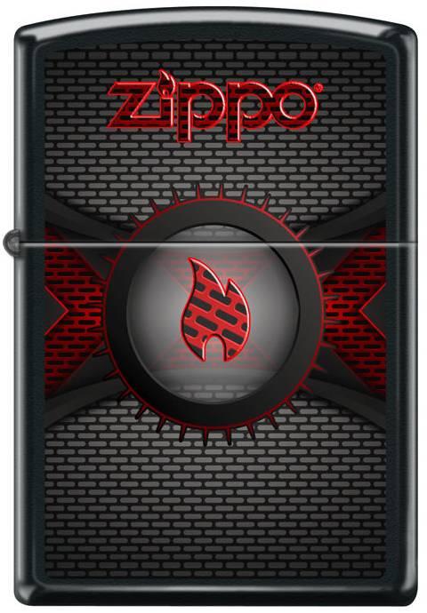 Zapalniczka Zippo Red Metallic Flame Zippo 3728