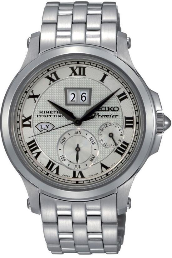 Zegarek Seiko SNP051P1 Premier Kinetic Perpetual Calendar