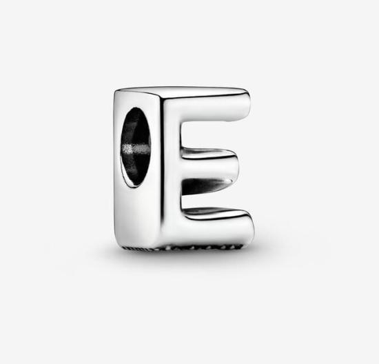 Koralik Letter E Alphabet Charm 797459