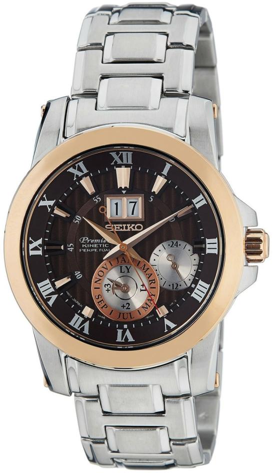 Zegarek Seiko SNP128P1 Premier Kinetic Perpetual Calendar Novak Djokovic