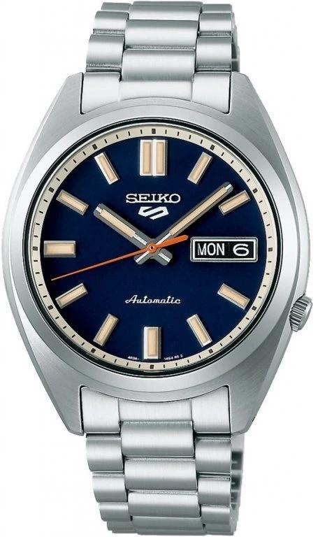 Zegarek Seiko SRPK87K1 5 Sports SNXS Rinse Blue Automatic