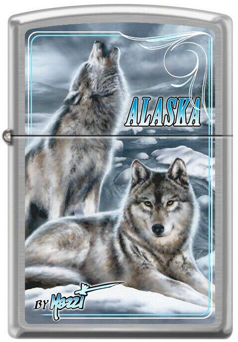 Zapalniczka Zippo Mazzi Alaska Wolf 7651