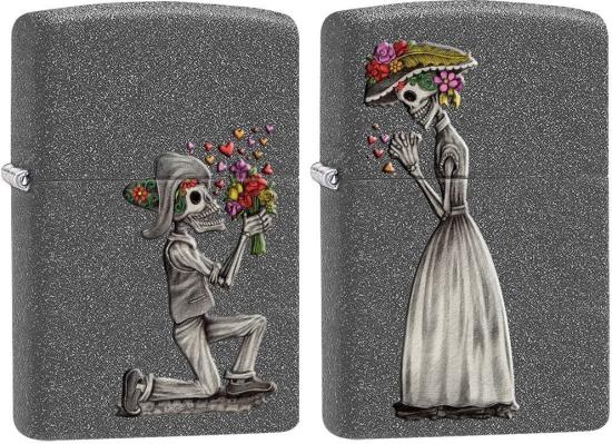 Zapalniczkae Zippo Day Of Dead Skulls Set 28987