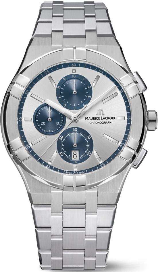 Zegarek Maurice Lacroix Aikon Quartz Chronograph AI1118-SS002-230-1