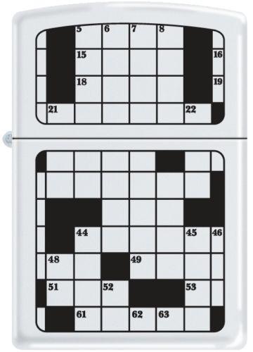 Zapalniczka Zippo Crossword Puzzle 9205