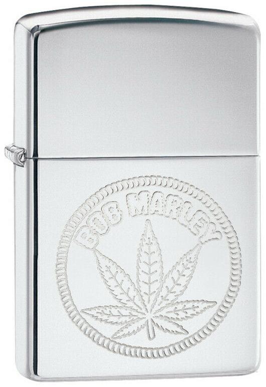 Zapalniczka Zippo Bob Marley Cannabis Leaf 29769