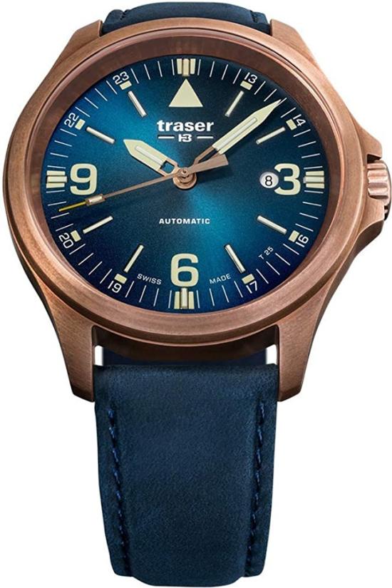 Zegarek Traser P67 Officer Pro Automatic Bronze Blue 108074