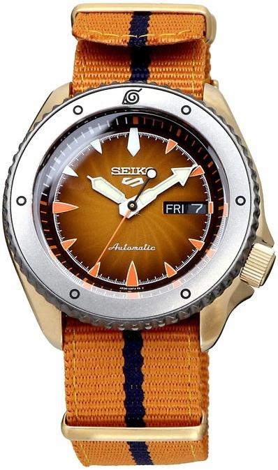 Zegarek Seiko SRPF70K1 5 Sports Automatic Naruto Uzumaki Limited Edition