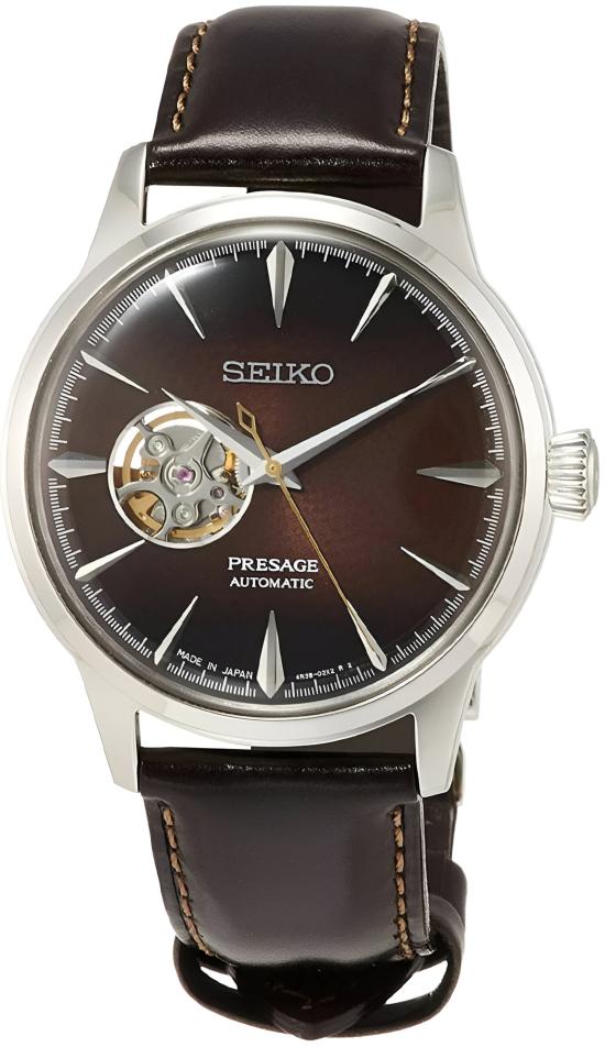 Zegarek Seiko SSA407J1 Presage Automatic Open Heart Cocktail Time