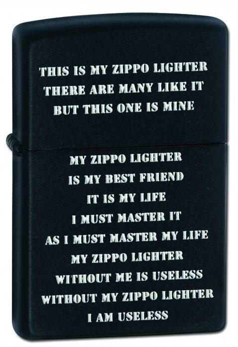Zapalniczka Zippo Creed 24710