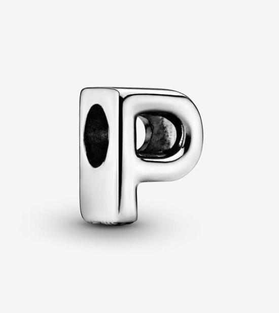 Koralik Letter P Alphabet Charm 797470