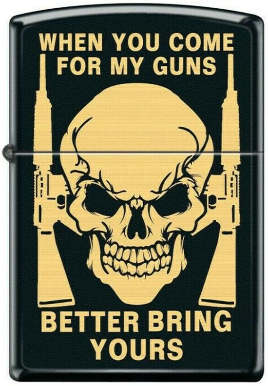 Zapalniczka Zippo When You Come For My Guns Better Bring Yours 2709