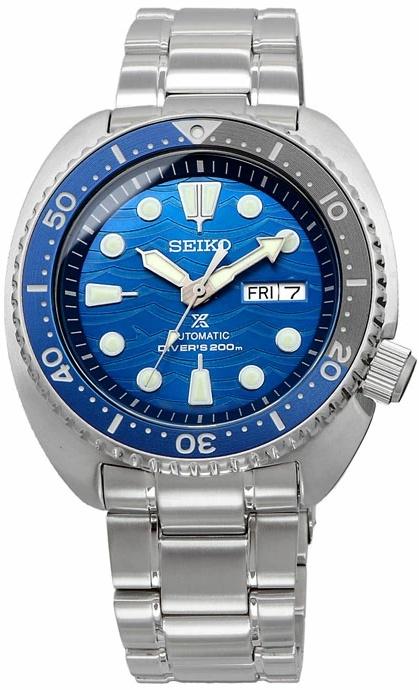 Zegarek Seiko SRPD21K1 Prospex Diver Turtle Save The Ocean