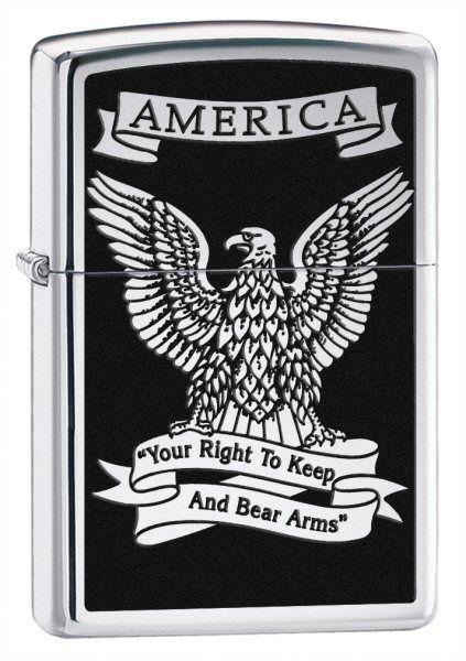 Zapalniczka Zippo Eagle - Right to Bear Arms 28290