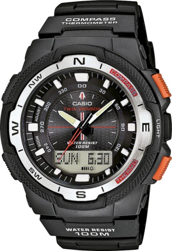 Zegarek CASIO Twin Sensor SGW-500H-1B 