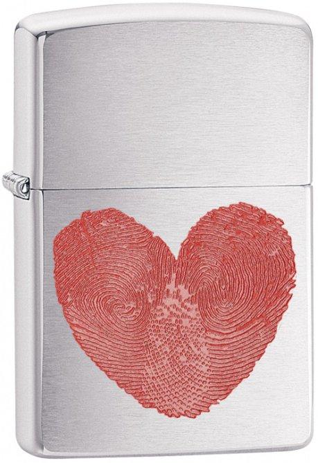 Zapalniczka Zippo Heart Thumbprints 29068