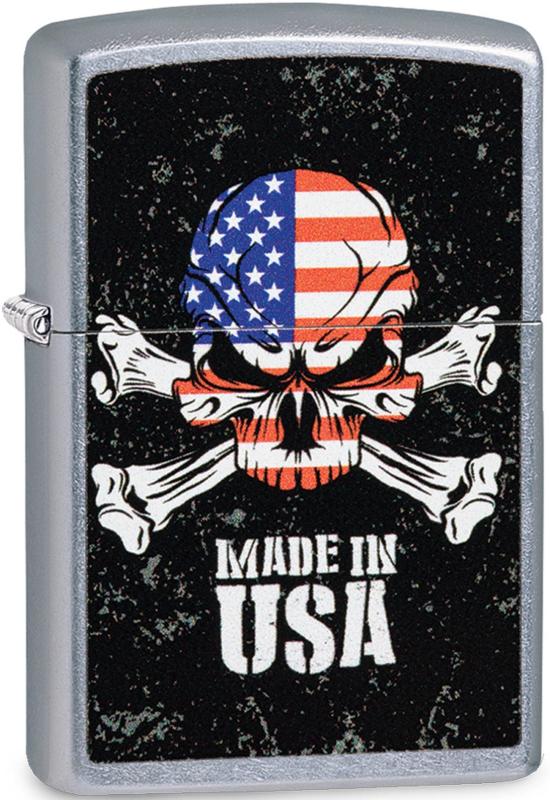 Zapalniczka Zippo Made in USA Skull 1358