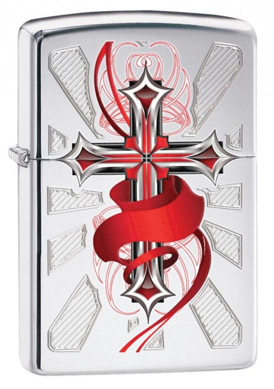 Zapalniczka Zippo Cross With Wings 22842